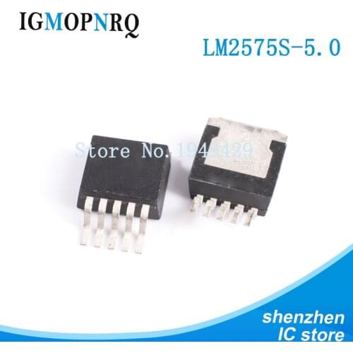 10PCS LM2575S-5.0 TO-263 LM2575-5.0 LM2575-5 LM2575S-5V Switching regulator R 926-LM2575S-5.0/NOPB