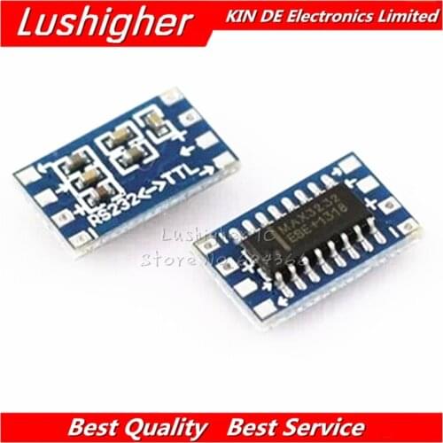 10pcs RS232 MAX3232 Level To TTL Level Board 115200bps Converter Adaptor Module