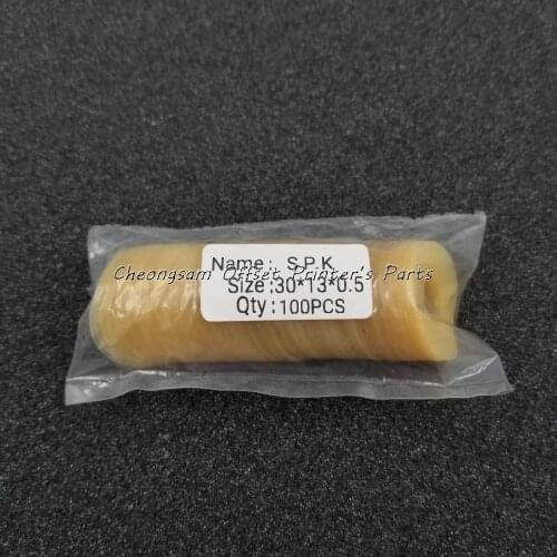 100pieces Free Shipping Emulsion Sucker 30*13*0.5mm For Offset Printing Machine