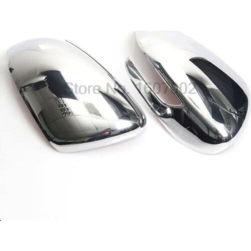 For Sportage kx5 2016 2pcs ABS Chrome Car Exterior Side Mirror Cover Rearview Mirror Trim Protectors