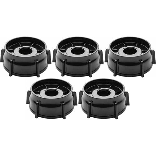 5Pcs 4902-003 Blender Jar Bottom for Oster and Osterizer Blenders, Premium Oster Blender Replacement Parts (Black)