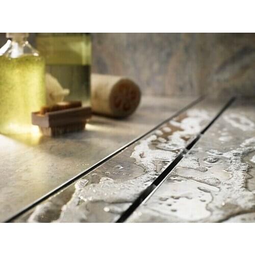 800mm Stainless Steel 304 Linear Shower Drain, Floor Waste, Tile Insert Deodorant Shower Channel DR228