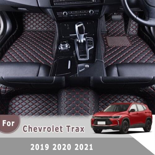 Right Hand Drive Car Floor Mats For Chevrolet Trax Tracker Holden 2019 2020 2021 Auto Decor Accessories Carpet Cover For Chevy