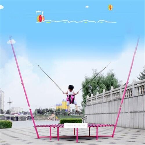 Trampolines Folding Waist Drum Spring Bounce Bed Bungee Jumping Bed Home Indoors Adult Children Weight Loss Fitness Load 250kg