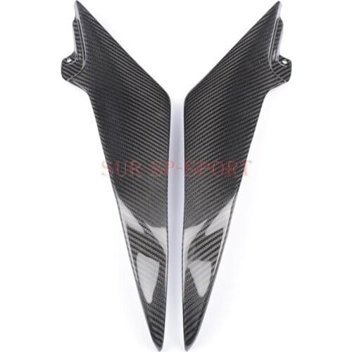 Tank Side Panels For Yamaha YZF R6 2008 09 10 11 12 13 14 15 2016 Full Carbon Fiber 100% Twill