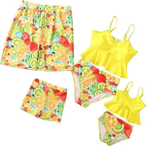 Campure Matching Swimwear For Mom And Daughter