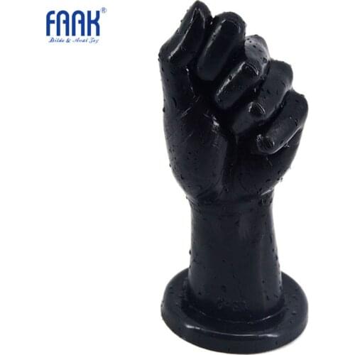 Max dia 82mm sex products fisting dildo anal plug suction big hand Anal stuff large penis fist masturbate sex toys for women men