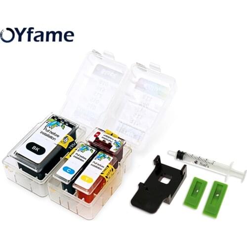 OYfame PG 510 511 Ink Cartridge Compatible 510 Ink Cartridge refill kit For Canon PIXMA IP2700 IP2780 IP2880 MP240 250 Printer
