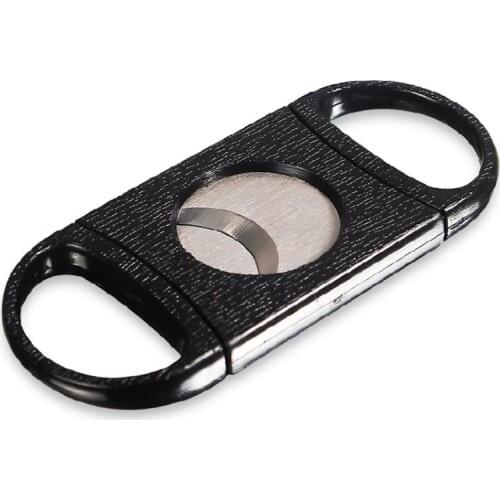 Mini Double Blades Stainless Steel Cigar Scissors Portable Travel Pocket Gadget Cigar Cutter Knife Cigar Accessories