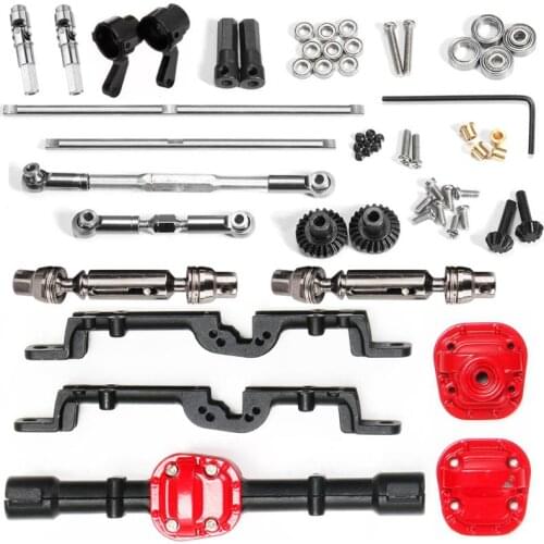 Axle Housing Replacement Part Set for MN Model RC Car D90 MN-90 MN-99 MN-91 FJ-4 F3ME