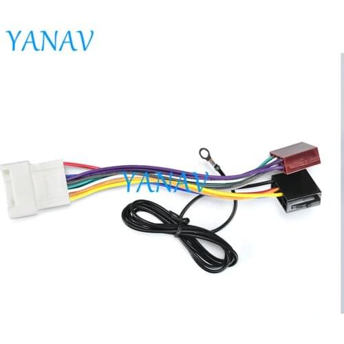 12-130 ISO Radio Adapter for-MITSUBISHI (select models -Rockford Fosgate Wiring Harness Connector Lead Loom Cable Plug Car Stere