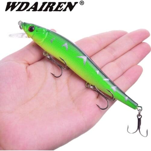 WDAIREN Fishing Lures 14g/22.5g Minnow Lure 5 Color Select High Quality Hard Bait Crankbait Wobbler Fishing Tackle Wholesale