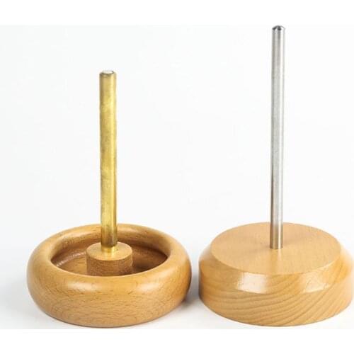 String Seed Beads Quickly Beading Loader Wooden Bead Spinner Jewelry Making Tool