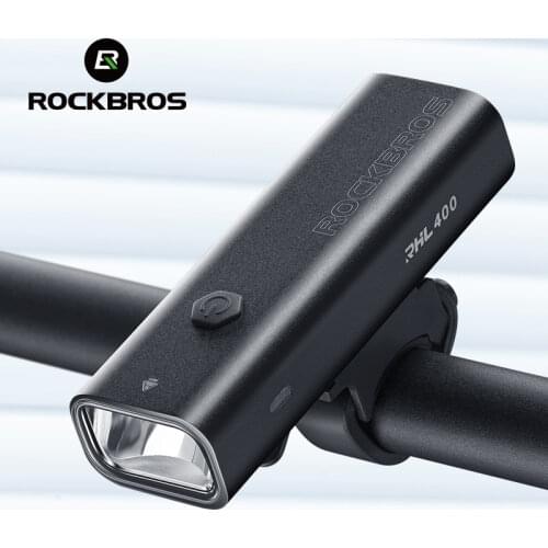 ROCKBROS Bike Light Rainproof USB Rechargeable LED 2000mAh MTB Front Lamp Headlight Aluminum Ultralight Flashlight Bicycle Light