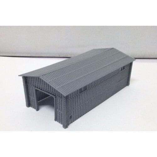 Outland Models Shed for Warehouse / Factory Z Scale Train Large Metal Style