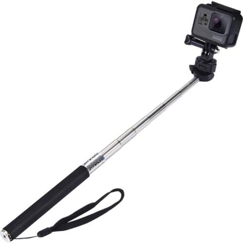PULUZ Extendable Handheld Selfie Monopod for GoPro HERO5 /4 Session /4 /3+ /3 /2 /1, Length: 22.5-100cm