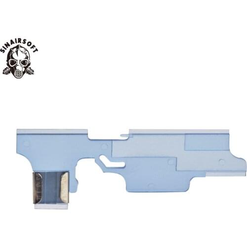 High Quality Transparent Anti-Heat Selector Plate Fit G3 Series Airsoft AEG Gearbox For Paintball Hunting Accessories