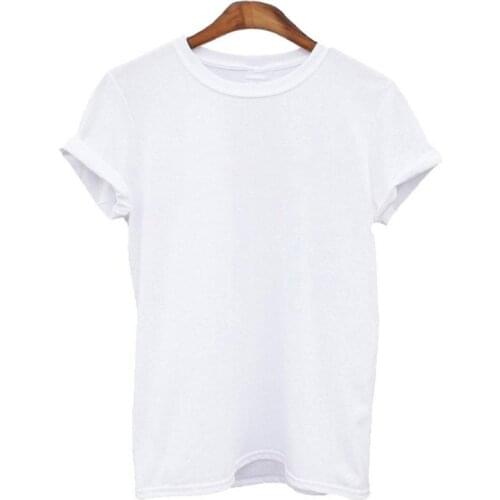 New fashion woman short sleeve white T-shirt Harajuku retro short sleeve women