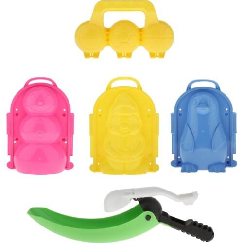Snow Sand Fight Snowman Snowball Clip Scoop Tool Winter Beach Play Toy Game