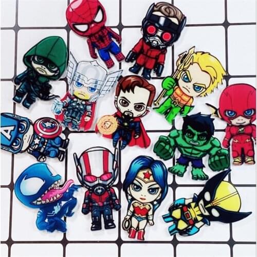1PC Fashion Cartoon Anime little girl Brooch Acrylic Badges Icons on The Backpack Pin Badge Decoration Badges for Clothing #205