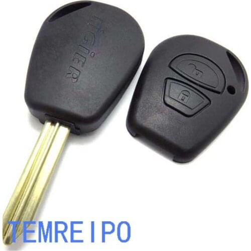 10pcs/lot 2 Button Remote Key Shell Folding Controller Fob Case Cover fit for Citroen blank