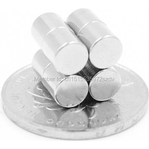 1000pcs Strong Round Dia 5mm x 5mm N35 Rare Earth Neodymium Magnet Art Craft Fridge 5x5mm