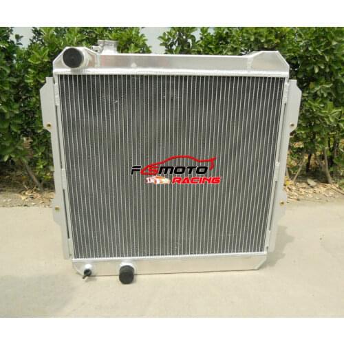 3 core All ALUMMINUM RADIATOR 1984-1991 for Toyota HILUX LN85 LN60 LN61 LN65 2.4L Diesel MT Manual