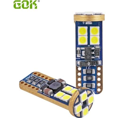 50pcs High quality CANBUS T10 12SMD 3030 LED t10 Car Interior Reading Light w5w 194 168 NO ERROR Signal light car Interior lamp