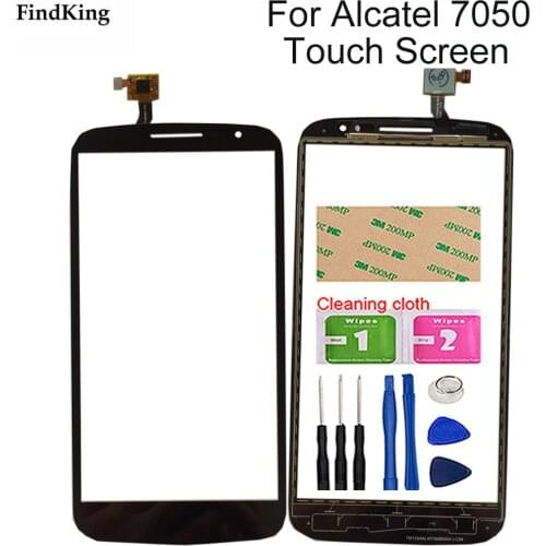 6.0" Touch Screen For Alcatel One Touch Pop S9 OT7050 OT 7050 7050Y Touch Screen Digitizer Front Glass Lens Sensor Panel Tools