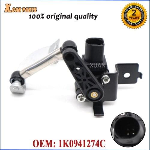 4H0941285H Front Headlight Level Sensor For AUDI TT Skoda Octavia Golf Variant MK5 MK6 Passat B6 B7 CC 1T0907503B 1T0 907 503 B