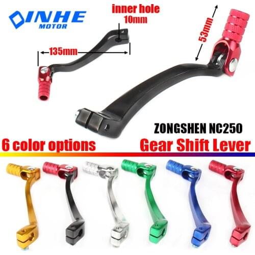 Motorcycle Aluminum Folding Shifter Shift Lever For NC250 KAYO T6 K6 BSE J5 M2 M4 TT-250R SHR kEWS k16 X7 Dirt Bike Motocross