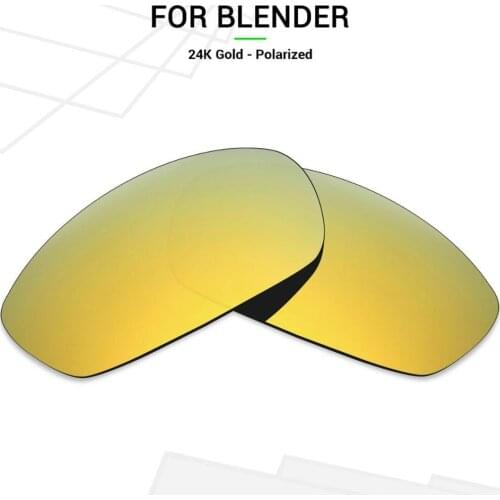 Mryok POLARIZED Replacement Lenses for Oakley Blender Sunglasses 24K Gold