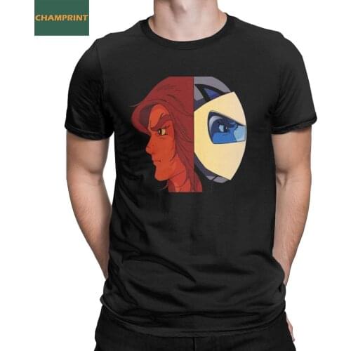 Mens Actarus Goldrake UFO Robot Grendizer Gurendaiza T Shirt 100% Cotton Clothes Short Sleeve Crewneck Tees Plus Size T-Shirts