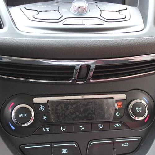 My Good Car ABS Chrome Car Air Vent Protection Cover Air Conditioning Outlet Trim Sticker for Ford C-Max Cmax 2011 - 2014