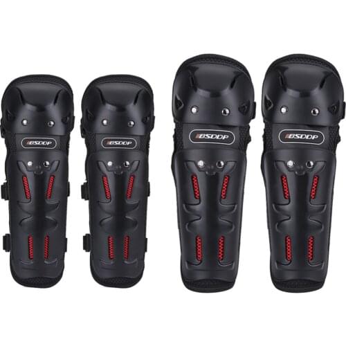 BSDDP BSD1002 4pcs Motocross Motorcycle Cycling Elbow Knee Pads Guard Protector Protective Gear anti-skid wear-resistantBSDDP BS
