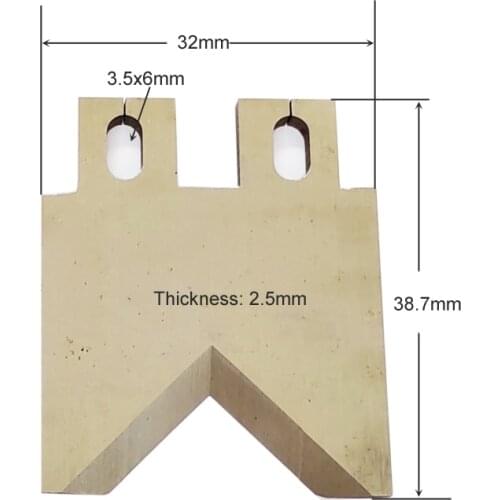Wire Cutting Stripping Machine Knives For SR-380