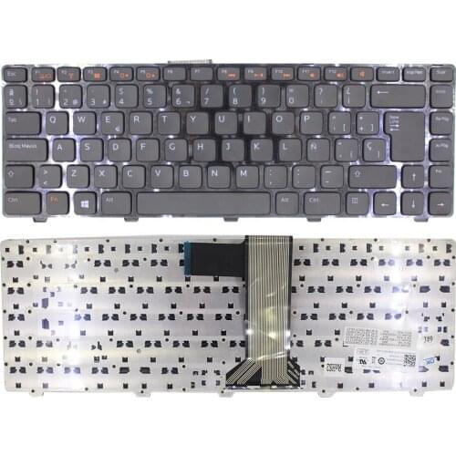 Original Computer keyboard for DELL N4110 M4110 N4120 M4120 14R L502X N4050 Spain keyboard