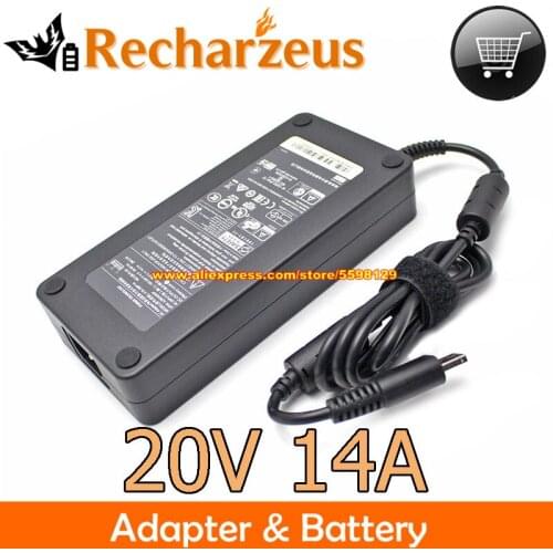 Original 280W Adapter For MSI Ge66 GP66 11UH-245 Ge76 Raider Clevo X170SMG Chicony 20V 14A A18-280P1A A280A005P Laptop Charger