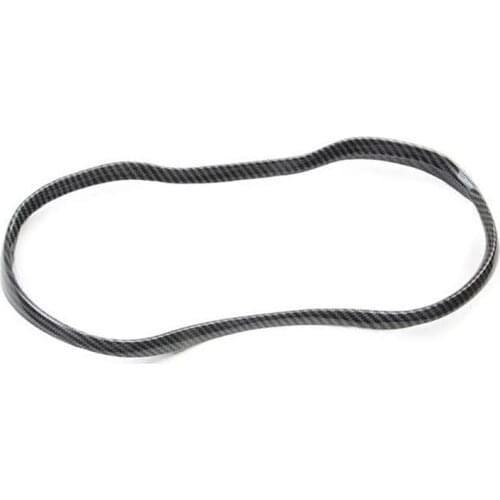 For Dodge Charger 2015-2021 Car Carbon Fiber Dashboard Meter Panel Frame Cover Trim Decoration Sticker Accessories