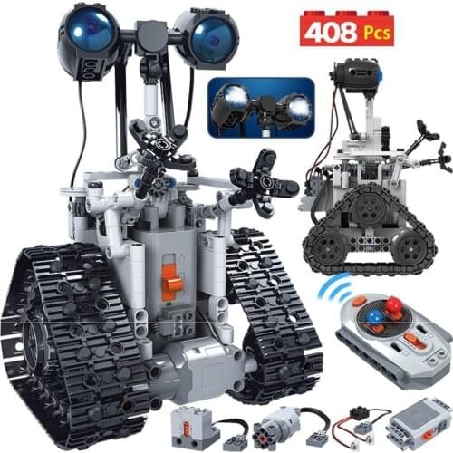 Robot electric block control block boy toy building blocks