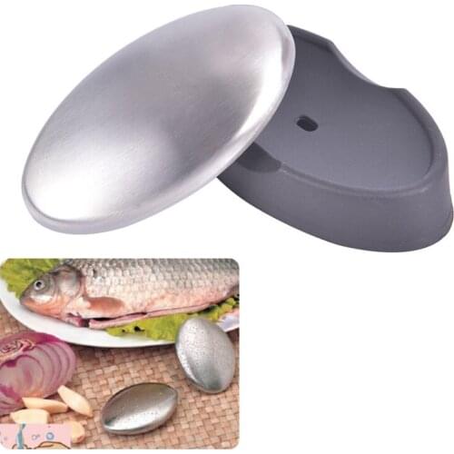 Retail Eliminating Kitchen Bar Bathroom Soap Smell Soap Bar Stainless Steel Soap Shape Deodorize Smell From Hands Useful Tools