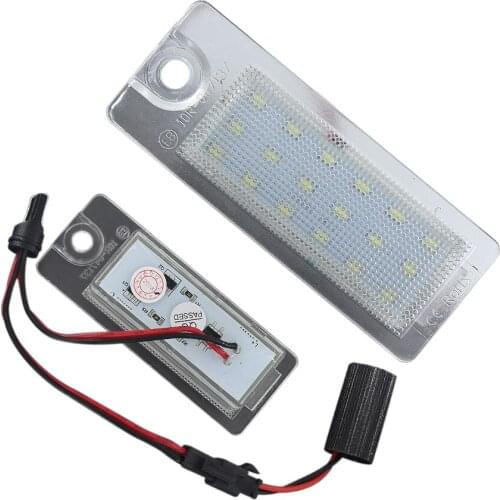 LED CANBUS AUTO Number License Plate Lights For VOLVO V701 2000-2007, XC701 2001-2007, S60 2001-2006, S80 1999-2006 ,XC90 2003