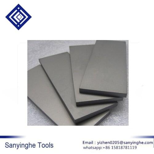 YG8 Carbide tungsten steel turning tool tungsten steel bars tungsten steel flat bar thickness 8mm length 330mm
