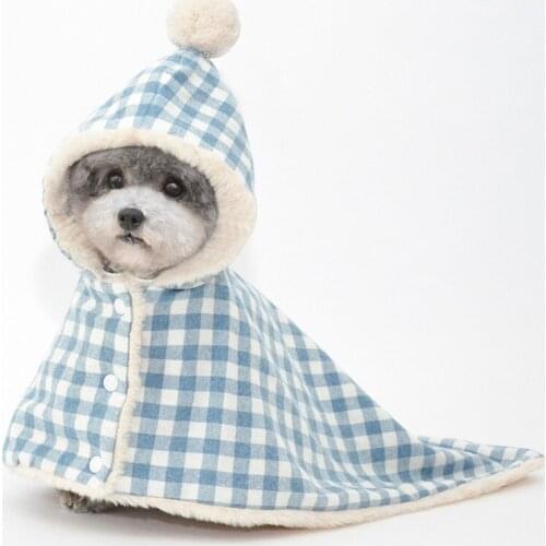 Winter Cat Clothes Warm Fleece Pet Costume for Small Cats Kitten Jumpsuits Clothing Cat Coat Jacket Pets Dog Clothes Blanket