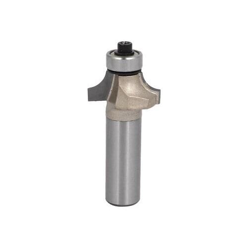 1/2" x 1/2" Straight Shank End Bearing Corner Rounding Round Over Router Bit