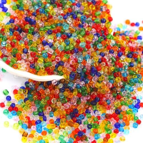 1000pcs 2mm Charm Czech Crystal Glass Seed Beads DIY Earring Bracelet Necklace Beads For Jewelry Making Craft Sewing Accessories