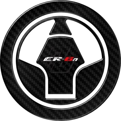 3D Carbon-look Motorcycle Fuel Gas Cap Protector Decals Case for Kawasaki ER-6N (ER650) 2009-2015