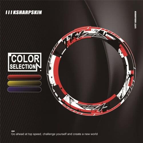 4 X Thick Edge Outer Rim Sticker Stripe Wheel Decals Fit all APRILIA RS4