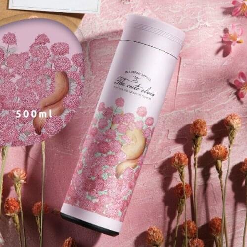 500ml Thermos Bottle 304 Stainless Steel Vacuum Flask Insulated with Infuser Tea Thermocup Travel coffee Thermo Mug Drinkware