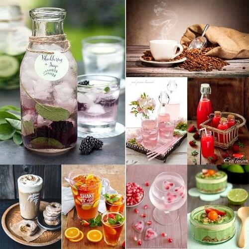 5D DIY Landscape Diamond Painting Garland Coffee Art Full Square/Round Mosaic Rhinestone Mosaic Landscape Decorative Painting